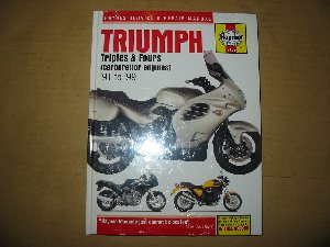 Triumph Triples and Fours carburettor engines workshop manual